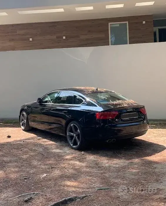 Usata Audi A5 Sportback 177 CV (130 kW) 2013 Nero Utilitaria