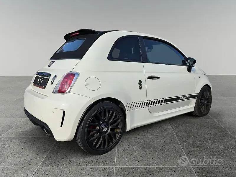 Usata Abarth 500C Custom 135 CV (99 kW) 2014 Bianco Cabrio