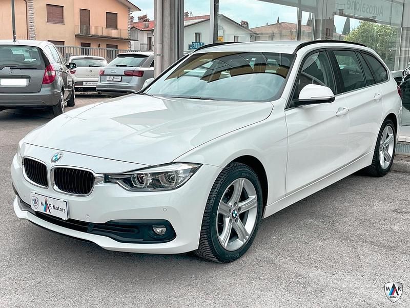 Usata BMW 318 Advantage 150 CV (110 kW) 2018 Bianco Station wagon