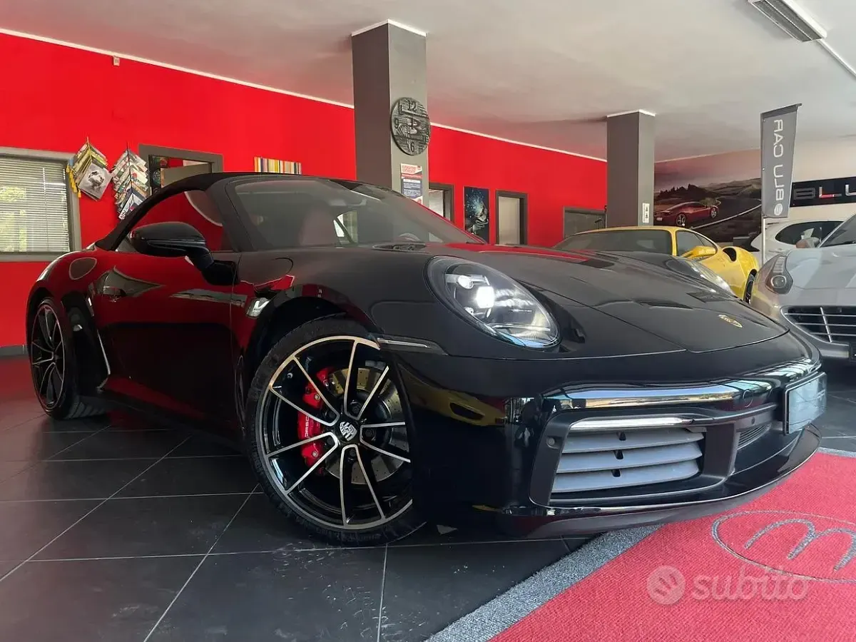 Usata Porsche 911 Carrera 4S Cabriolet 450 CV (330 kW) 2019 Nero Cabrio