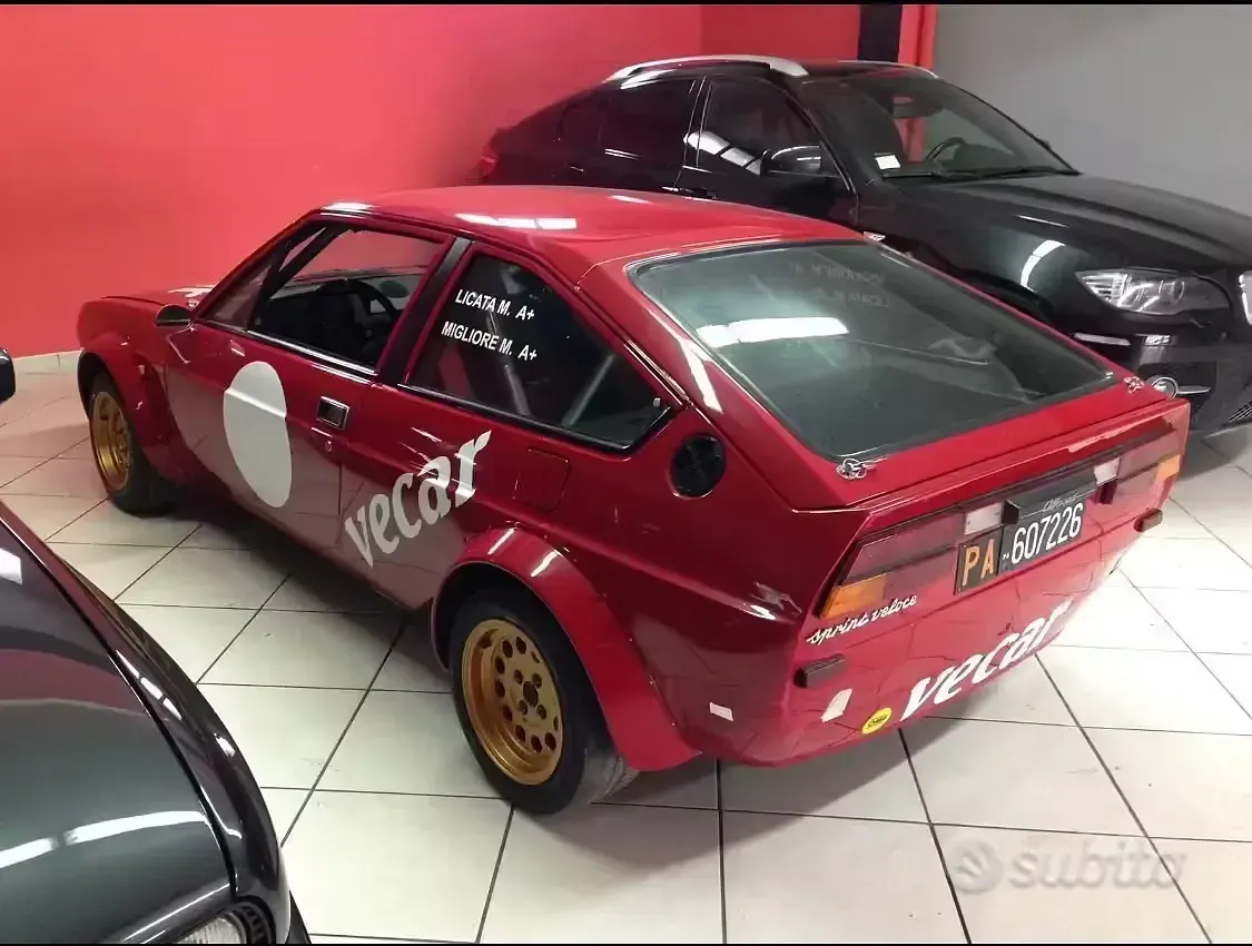 Usata Alfa Romeo Sprint Quadrifoglio Verde 105 CV (77 kW) 1984 Rosso Coupé