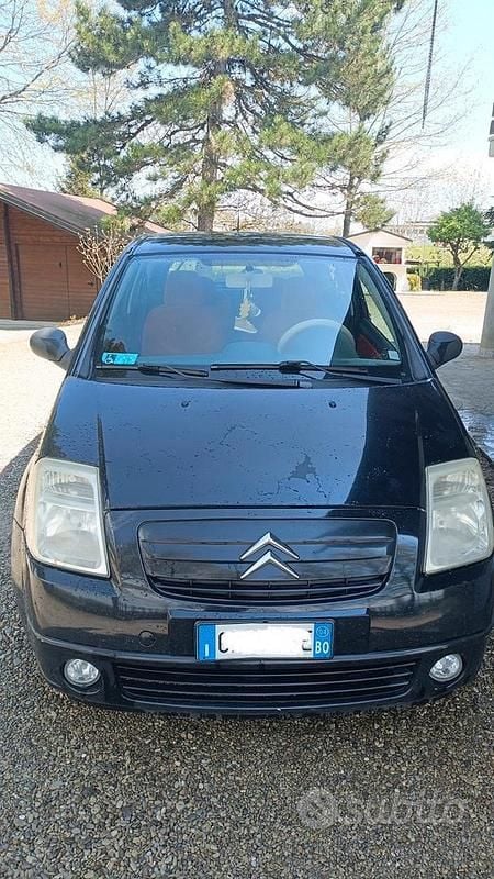 Usata Citroën C2 Elegance 60 CV (44 kW) 2004 Nero Utilitaria