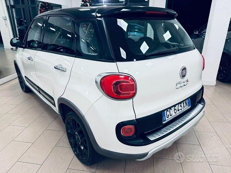 Usata Fiat 500L Trekking 120 CV (88 kW) 2017 Bianco Monovolume