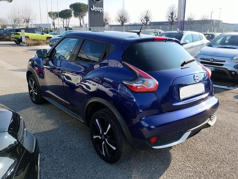 Usata Nissan Juke Acenta 110 CV (80 kW) 2016 Blu SUV