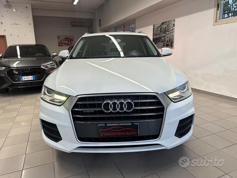 Usata Audi Q3 S-Line 150 CV (110 kW) 2015 Bianco SUV