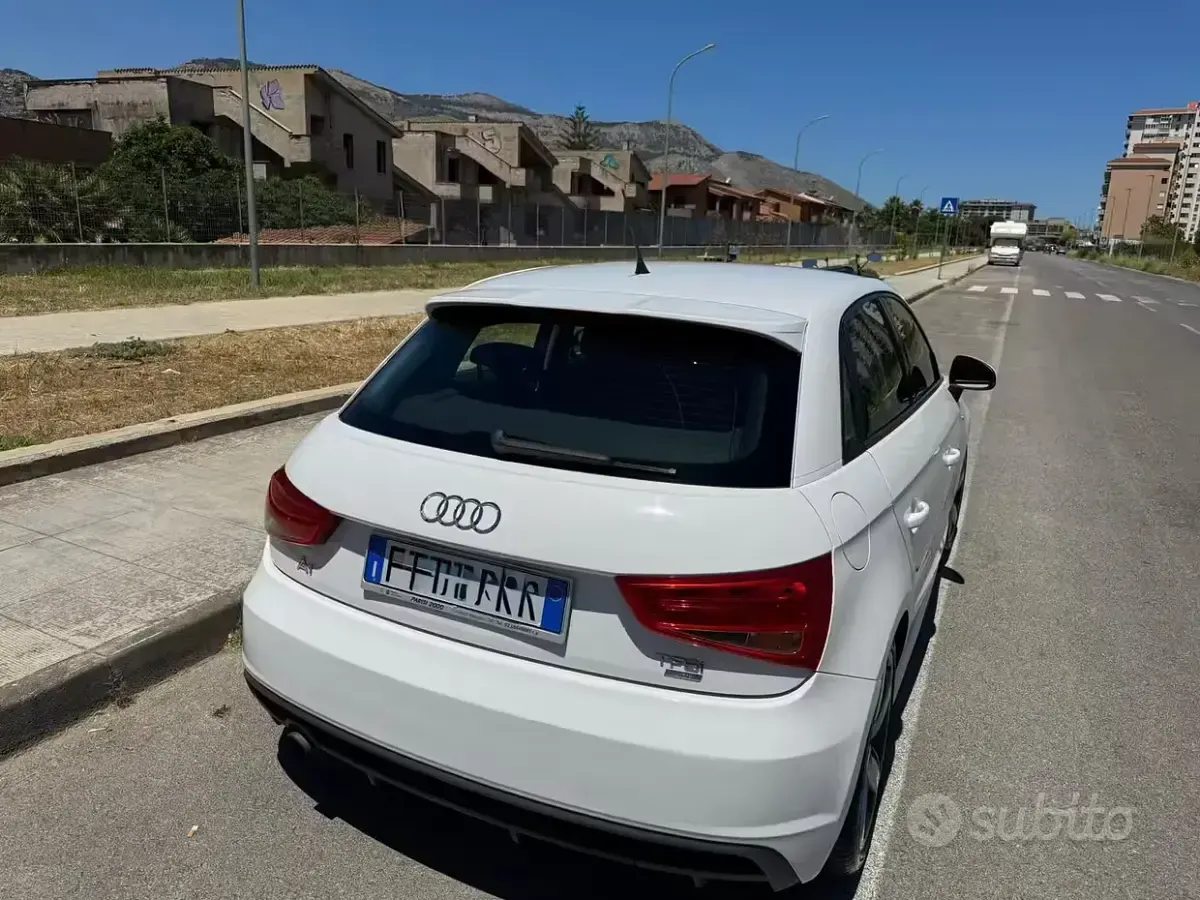 Usata Audi A1 S-Line 95 CV (69 kW) 2017 Bianco Utilitaria
