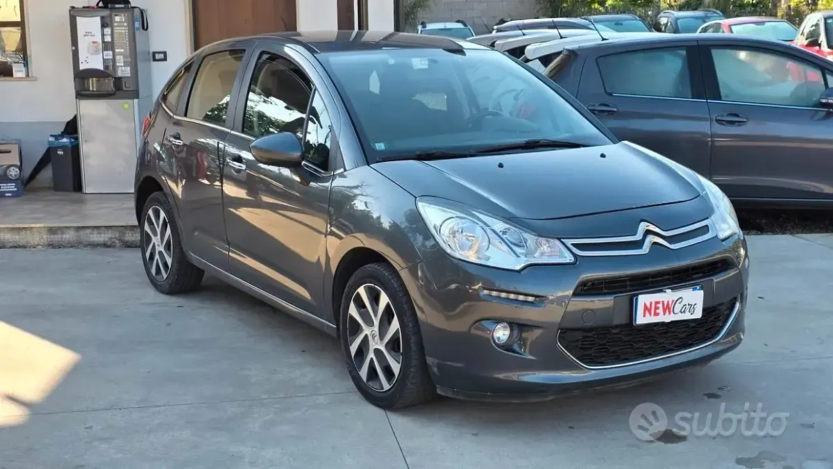 Usata Citroën C3 Exclusive 75 CV (55 kW) 2016 Grigio Berlina