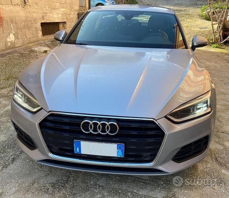 Usata Audi A5 Business 190 CV (139 kW) 2017 Grigio Coupé