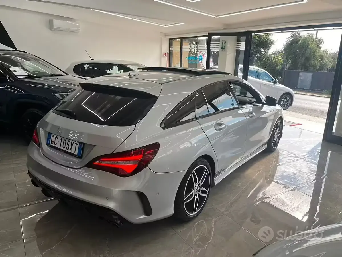 Usata Mercedes CLA220 Premium 177 CV (130 kW) 2018 Grigio Coupé