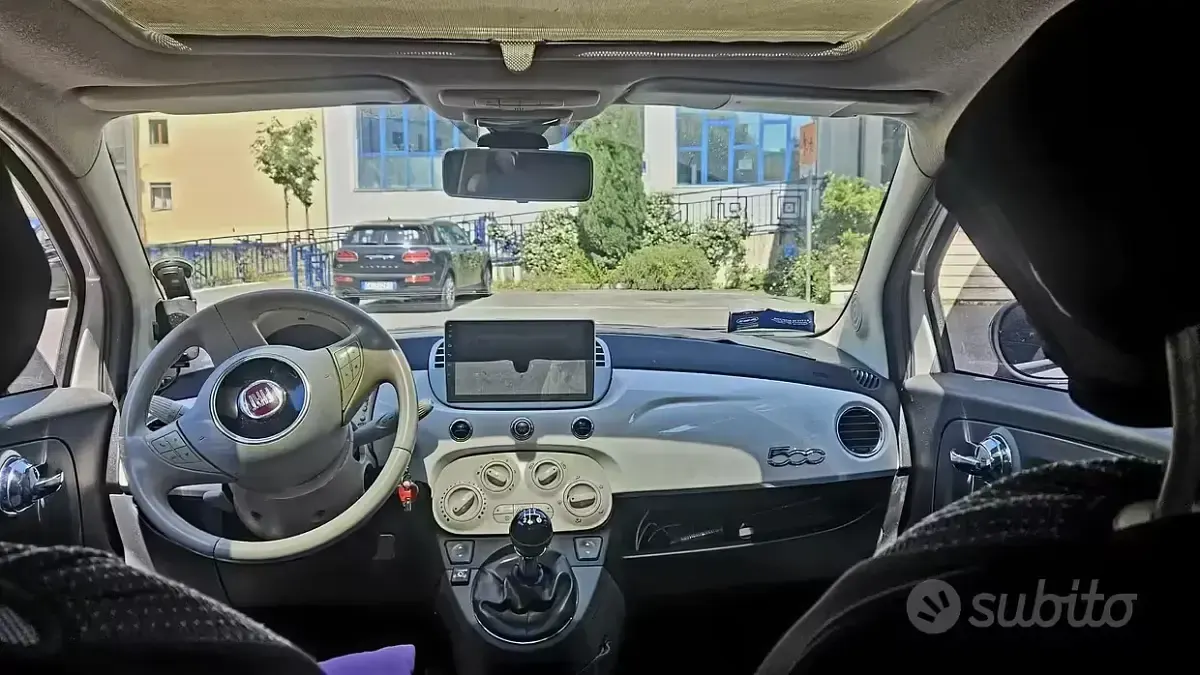 Usata Fiat 500 69 CV (50 kW) 2011 Bianco Utilitaria