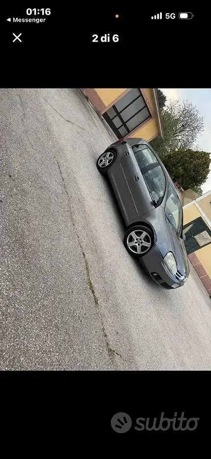 Usata VW Golf V 140 CV (102 kW) 2007 Grigio Berlina