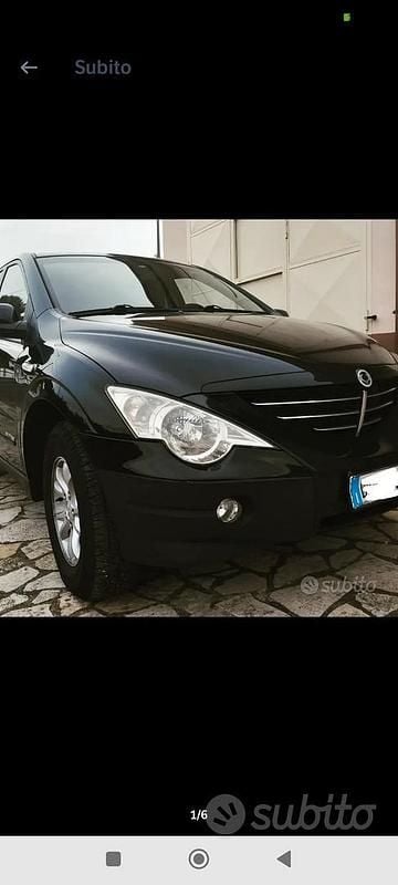 Usata Ssangyong (KGM) Actyon 141 CV (103 kW) 2008 Nero Station wagon