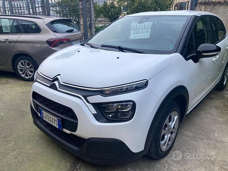 Usata Citroën C3 Feel 102 CV (75 kW) 2022 Bianco Utilitaria