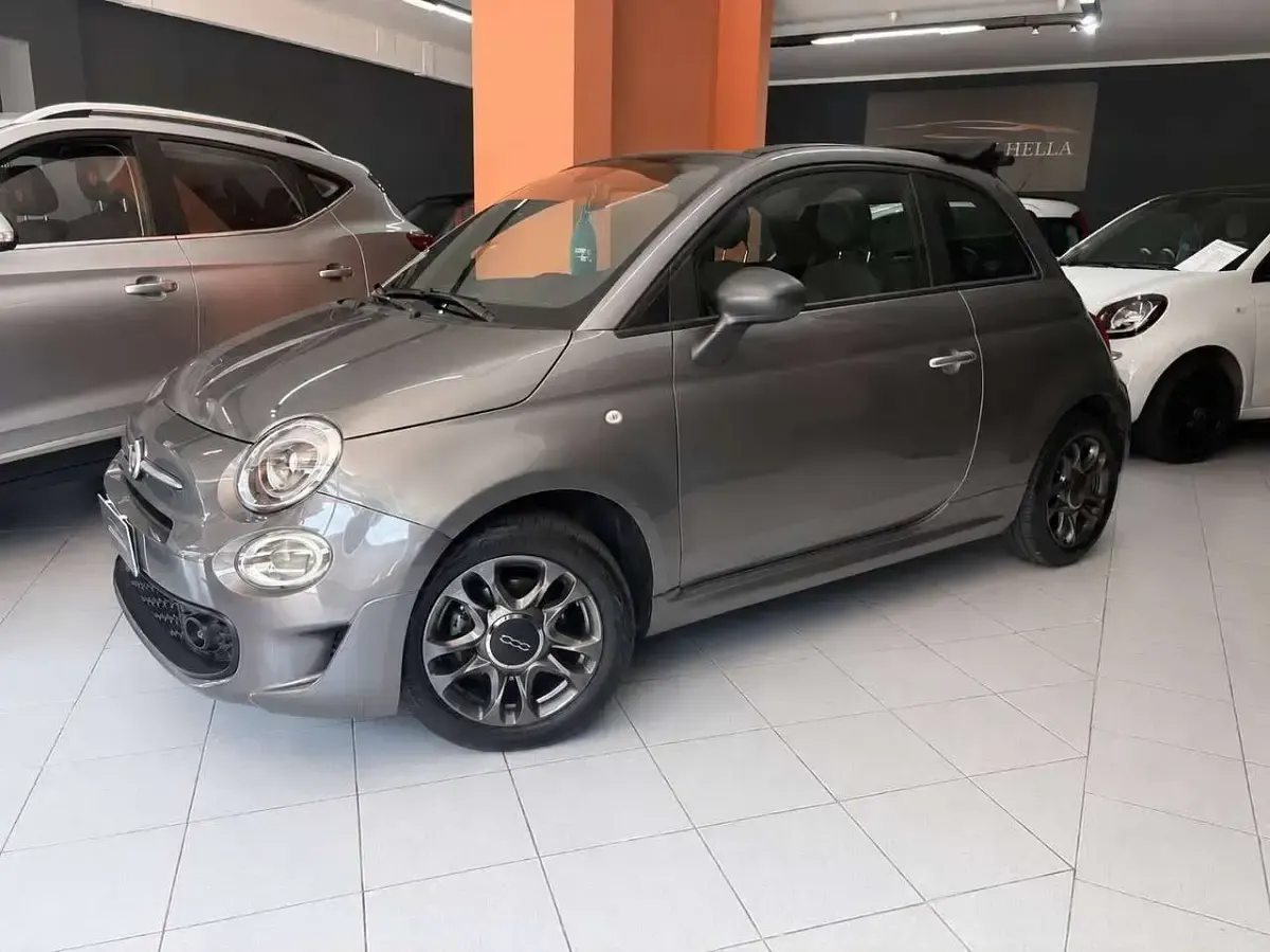 Usata Fiat 500C Connect 69 CV (50 kW) 2022 Grigio Cabrio