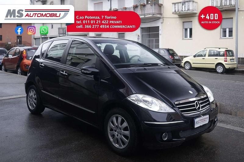 Usata Mercedes A180 Avantgarde 109 CV (80 kW) 2007 Nero Utilitaria