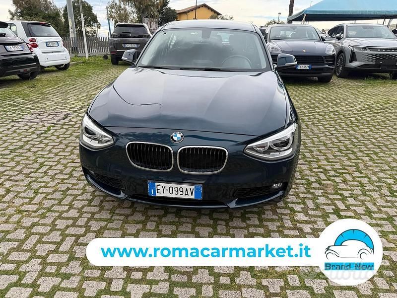 Usata BMW 116 Efficient Dynamics 116 CV (85 kW) 2015 Blu Utilitaria