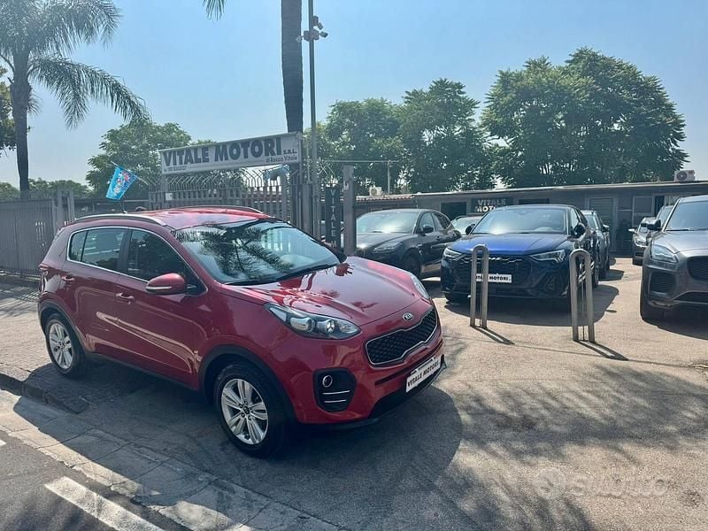 Usata Kia Sportage GT-Line 116 CV (85 kW) 2018 Rosso SUV