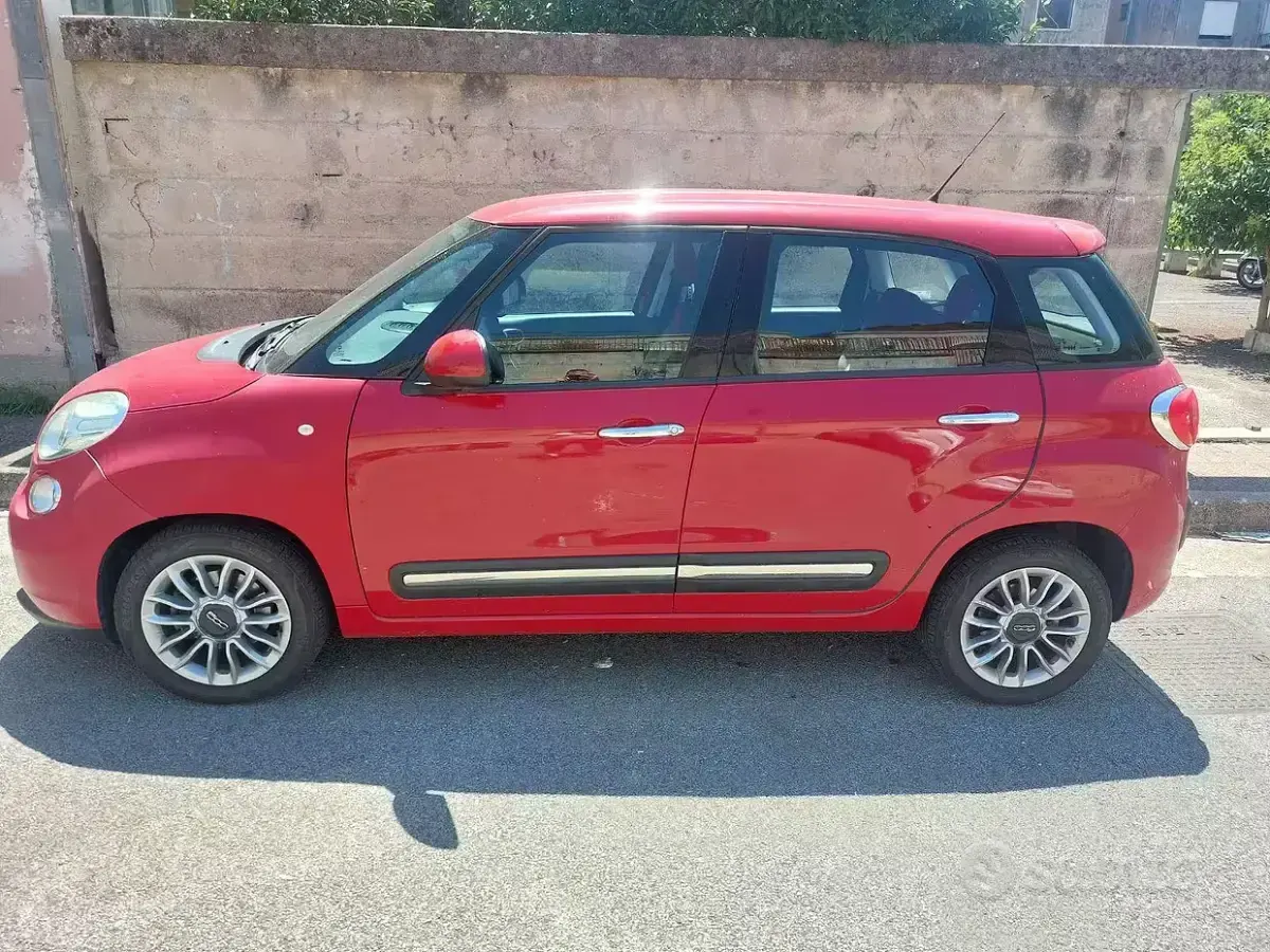 Usata Fiat 500L 85 CV (62 kW) 2013 Rosso Monovolume
