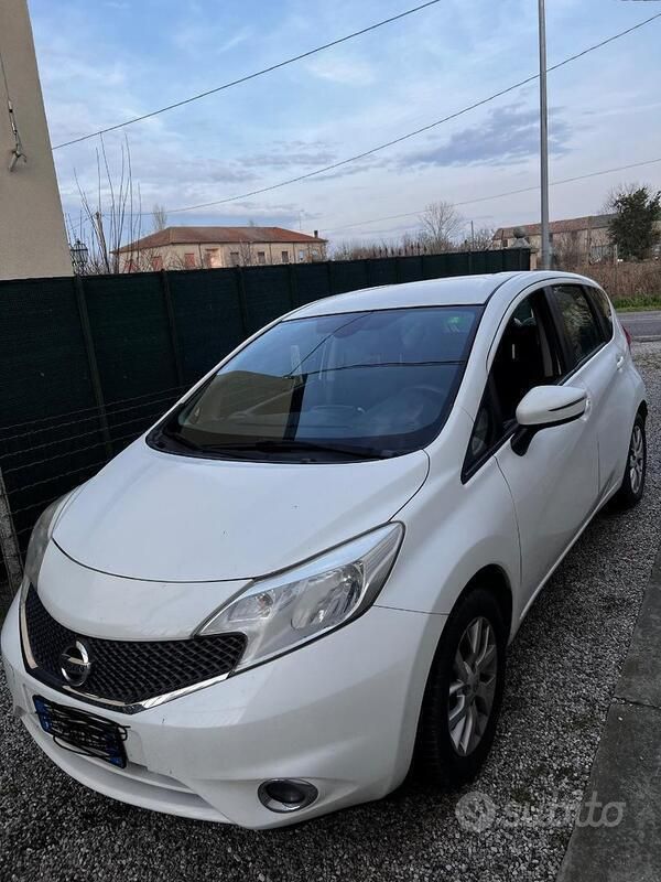 Usata Nissan Note 90 CV (66 kW) 2013 Bianco Monovolume