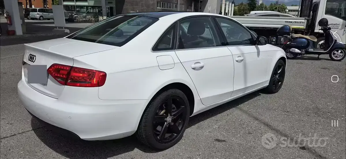 Usata Audi A4 140 CV (102 kW) 2012 Bianco Berlina