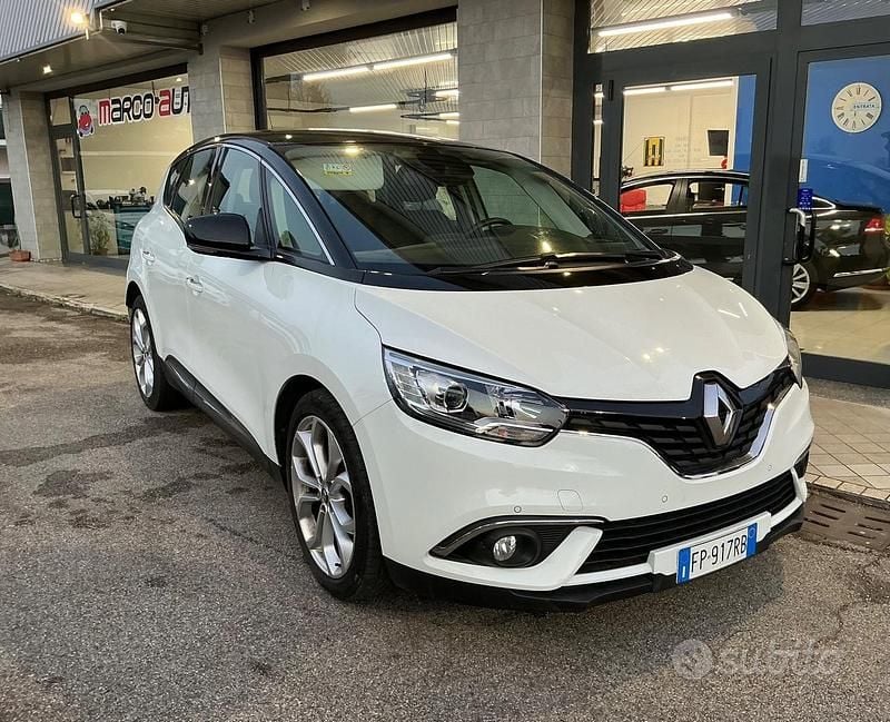 Usata Renault Scénic IV 110 CV (80 kW) 2018 Bianco Monovolume