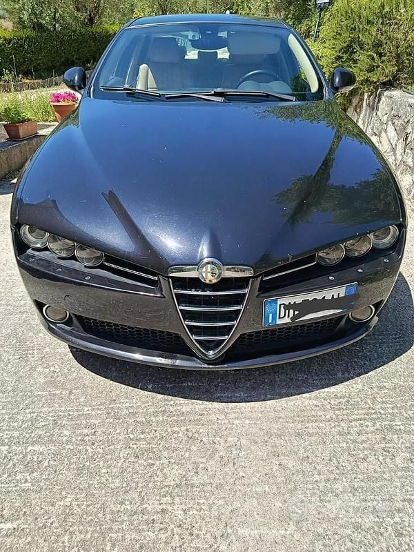 Usata Alfa Romeo 159 150 CV (110 kW) 2008 Nero Berlina