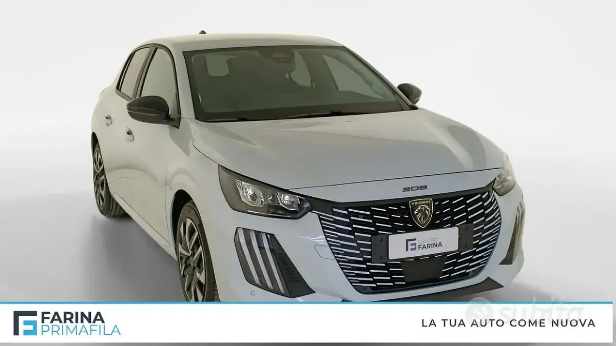 Nuova Peugeot 208 Business-Line 100 CV (73 kW) 2026 Bianco Utilitaria