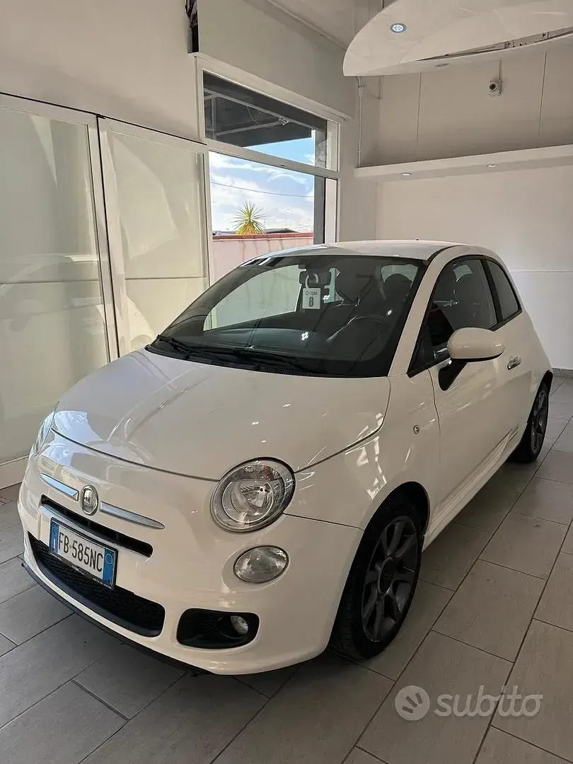 Usata Fiat 500 S 69 CV (50 kW) 2015 Bianco Berlina