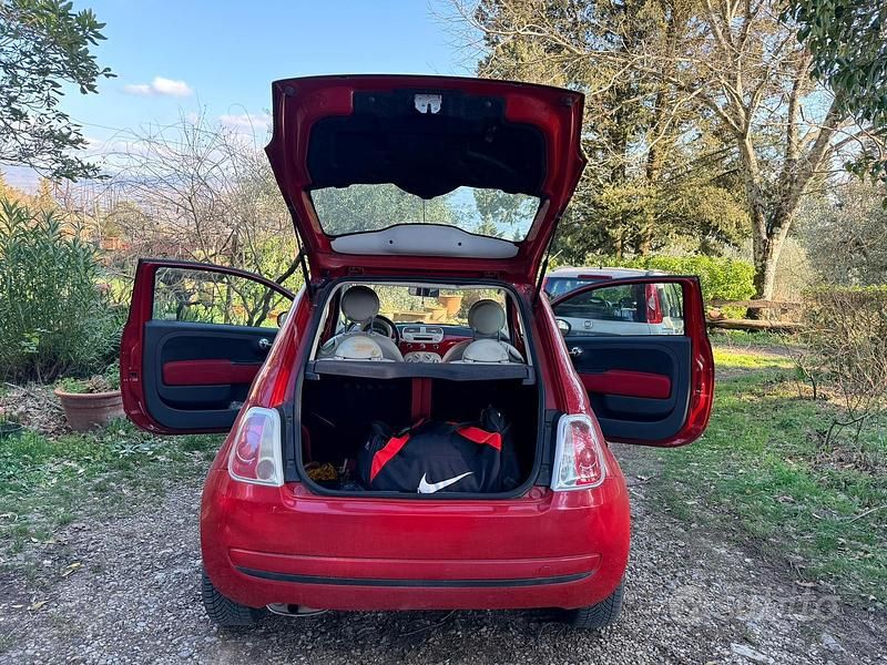 Usata Fiat 500 69 CV (50 kW) 2007 Rosso Berlina