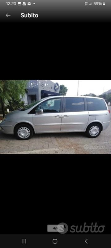 Usata Lancia Phedra 2006 Grigio Monovolume