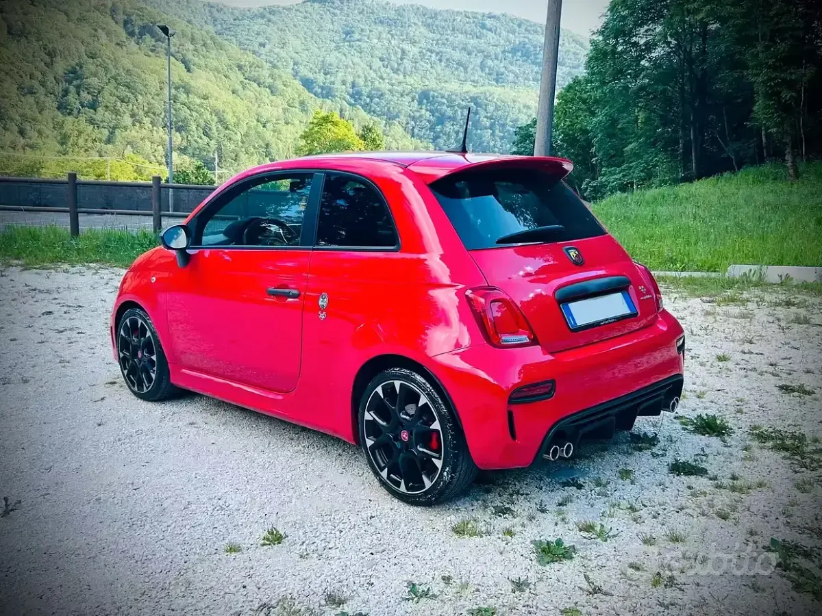 Usata Abarth 595 Competizione 180 CV (132 kW) 2020 Rosso Berlina