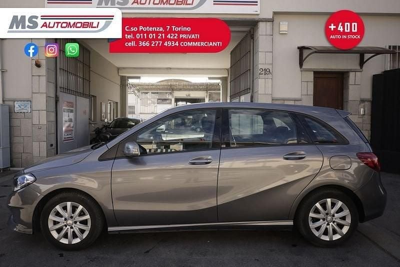 Usata Mercedes B180 Executive 109 CV (80 kW) 2015 Grigio Monovolume