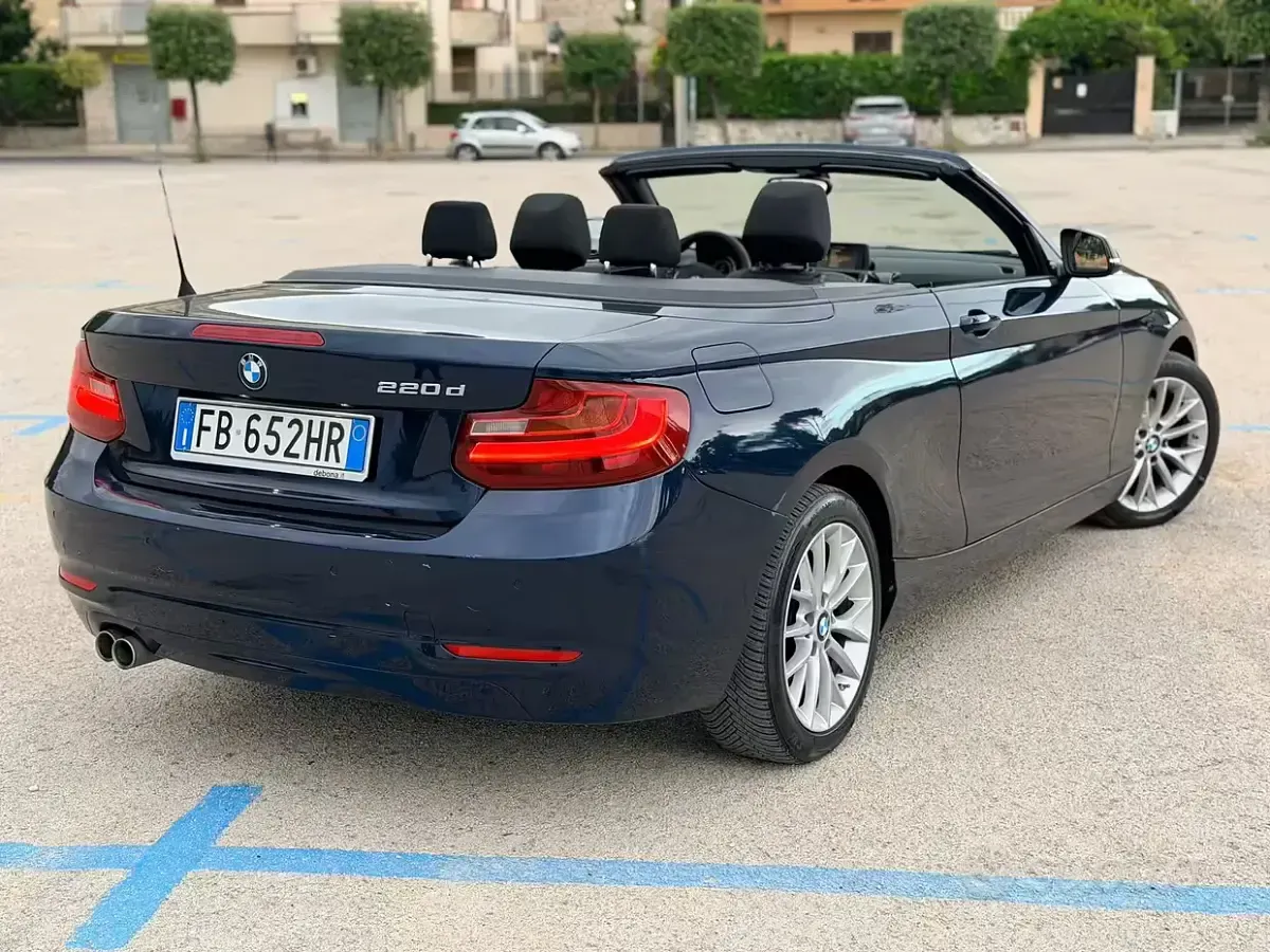 Usata BMW 220 Luxury Line 190 CV (139 kW) 2015 Cabrio