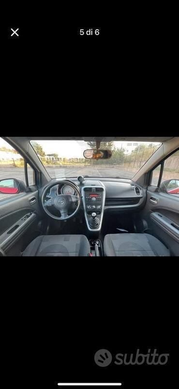 Usata Opel Agila 94 CV (69 kW) 2008 Rosso Utilitaria