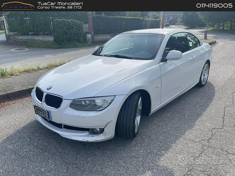 Usata BMW 320 Cabriolet 184 CV (135 kW) 2012 Bianco Cabrio