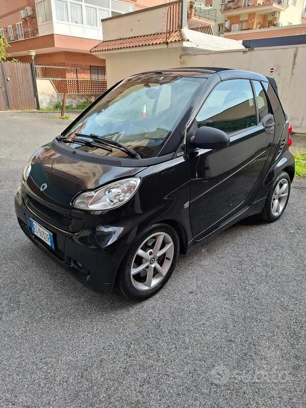 Usata Smart ForTwo Cabrio Passion 71 CV (52 kW) 2011 Nero Cabrio