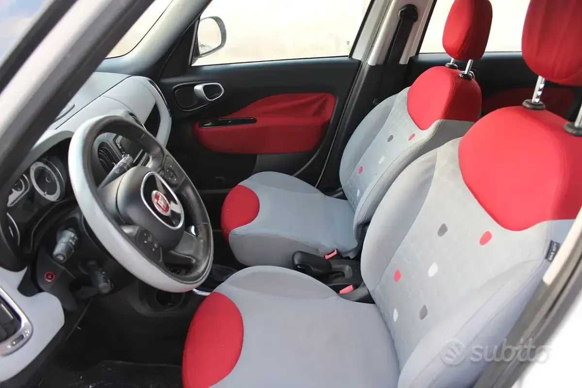 Usata Fiat 500L Easy 105 CV (77 kW) 2014 Bianco Monovolume