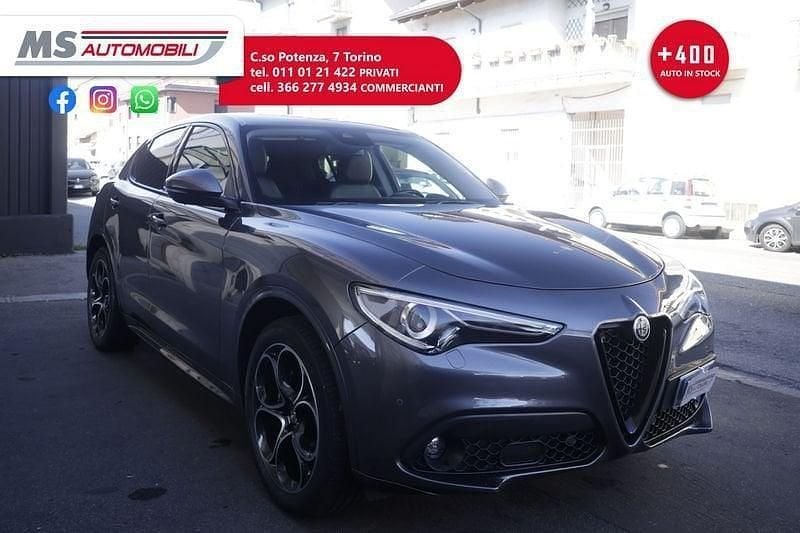 Usata Alfa Romeo Stelvio Veloce 210 CV (154 kW) 2020 Grigio scuro SUV