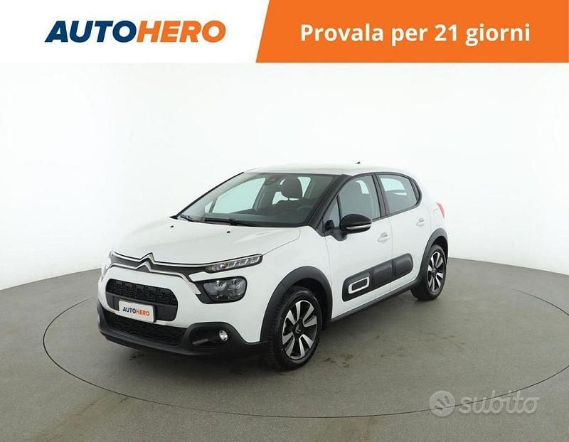 Usata Citroën C3 Feel 100 CV (73 kW) 2021 Bianco Utilitaria