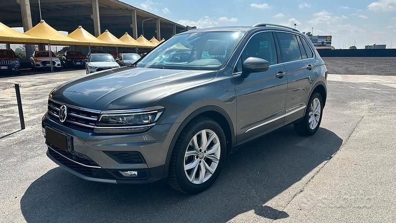 Usata VW Tiguan Advance 150 CV (110 kW) 2018 Grigio SUV