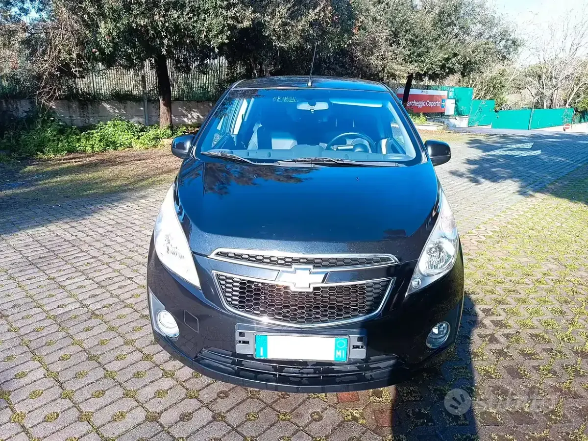 Begagnad Chevrolet Spark LS 68 HK (50 kW) 2013 Svart Halvkombi