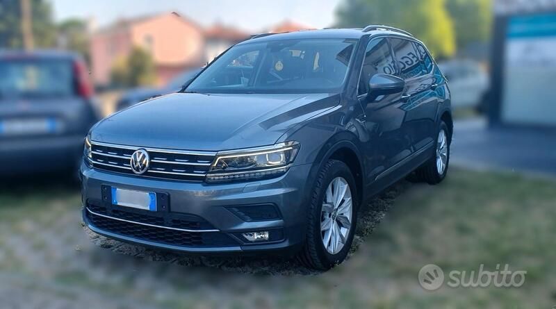 Usata VW Tiguan Allspace Advance 150 CV (110 kW) 2021 Grigio SUV