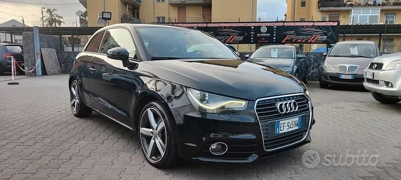 Usata Audi A1 Ambition 105 CV (77 kW) 2011 Nero Utilitaria