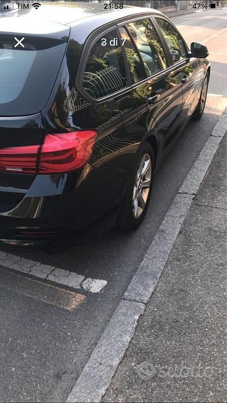 Usata BMW 320 190 CV (139 kW) 2016 Nero Station wagon