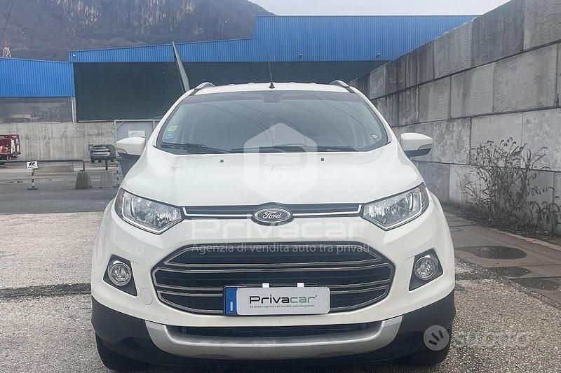 Usata Ford Ecosport Titanium 90 CV (66 kW) 2014 Bianco SUV