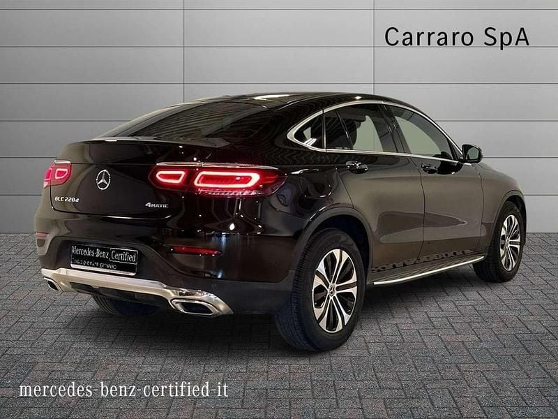 Usata Mercedes GLC220 194 CV (142 kW) 2022 Nero ossidiana Coupé