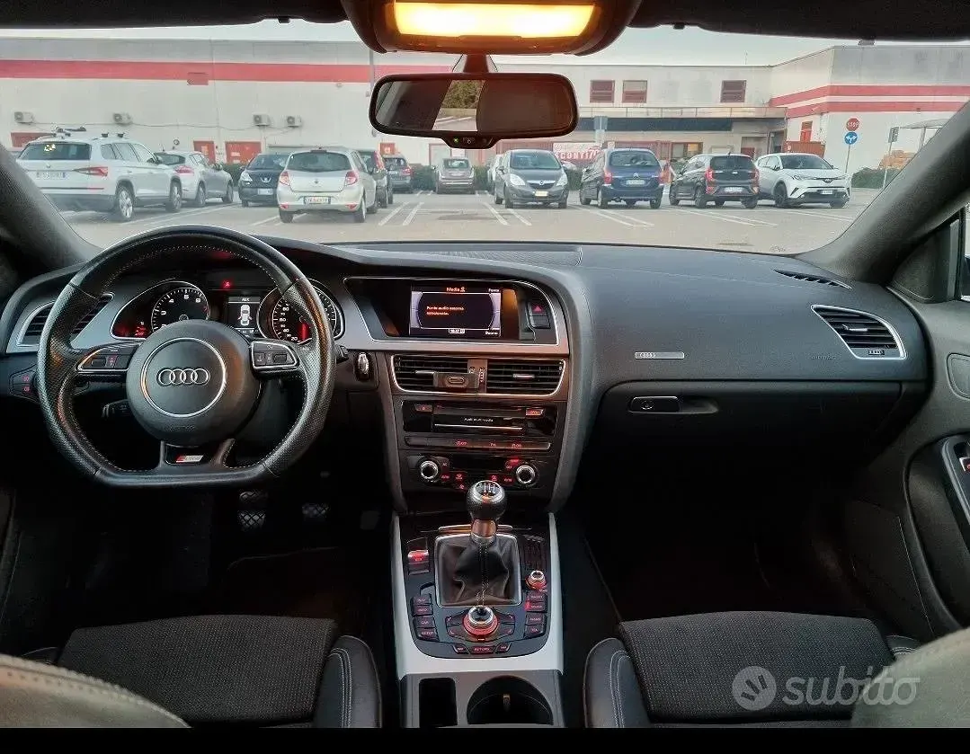 Usata Audi A5 Sportback Ambiente 224 CV (164 kW) 2014 Nero Utilitaria