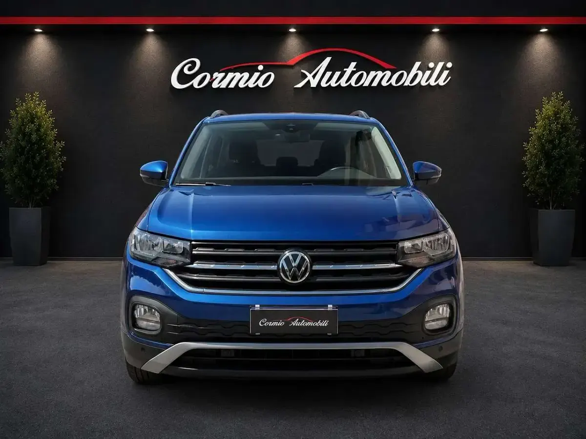 Usata VW T-Cross Style 110 CV (80 kW) 2023 Blu metallizzato SUV