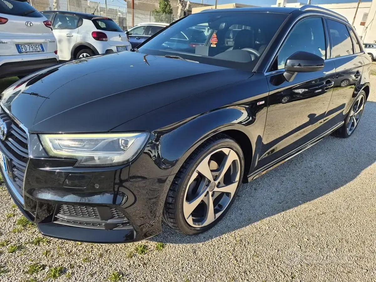 Usata Audi A3 Admired 116 CV (85 kW) 2019 Nero Berlina