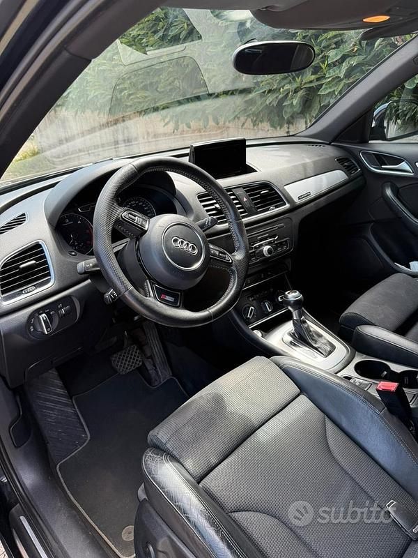 Usata Audi Q3 S-Line 140 CV (102 kW) 2015 Nero SUV